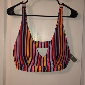 Colorful Aerie Swim Top